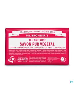 DR BRONNERS SAV ROSE 140G