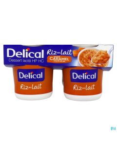 DELICAL RIZ AU LAIT CARAMEL 200GX4