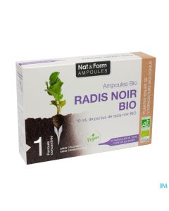 NAT&FORM AMP RADIS NOIR BIO10ML 20
