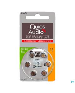 QUIES PILE AUDITIVE MODELE 13 X6