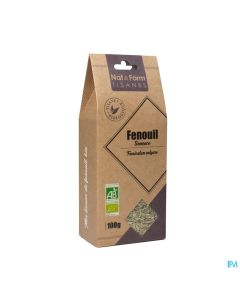 NAT&FORM TIS FENOUIL SEM BIO 100G