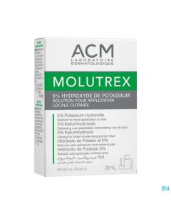 MOLUTREX 5% SOL CUTANEE 3ML