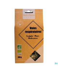 NAT&amp;FORM TIS VOIE RESPIR BIO 80G
