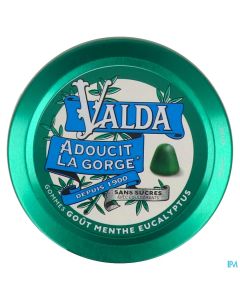 VALDA GOM MENTHE SANS SUCRE 50