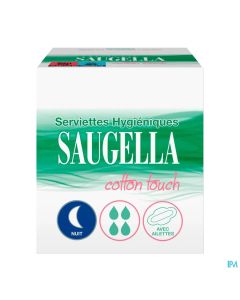SAUGELLA COT TOUCH SERV NUIT 12