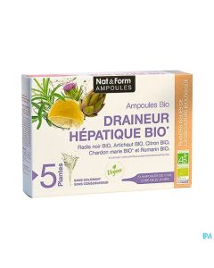 NAT&FORM AMP DRAIN HEPAT BIO10ML20