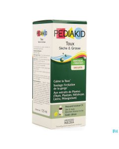 PEDIAKID TOUX SECHE/GRASS SP 125ML
