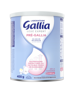 LABORATOIRE GALLIA PRE-GALLIA 400g Dès la naissance jusqu'à 6 mois