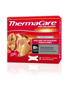 THERMACARE 3 PATCHS CHAUFFANTS MULTI ZONES 