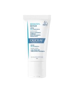 Ducray - Keracnyl Repair - Crème visage compensatrice du dessèchement cutané induit par un traitement anti-acnéique oral 50 ml