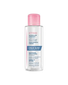 Ducray - Ictyane - Eau micellaire hydratante nettoyante peau sèche visage 100 ml