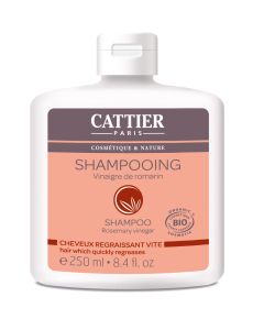 Shampooing Vinaigre de Romarin bio  - Cheveux Regraissant Vite - 250 ml