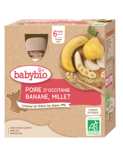 Poire d'Occitanie Banane Millet Bio