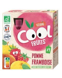 Cool Fruits Pomme Framboise Bio