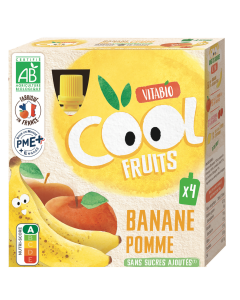 Cool Fruits Banane Pomme Bio