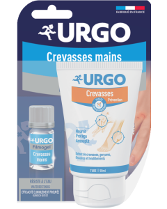 Urgo - Pack Duo Crevasses Hiver - Filmogel Crevasses Mains - Crème Prévention Crevasses 