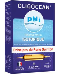 PMI (Plasma marin isotonique) - 20 ampoules de 10ml