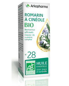 OLFAE N°28 Romarin à Cinéole BIO 10 ml (Rosmarinus officinalis CT 1,8-cinéole)