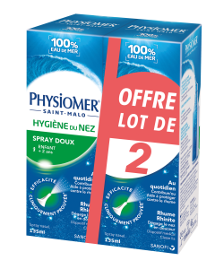 Physiomer Spray Doux - Spray nasal - Lot de 2x 135ml