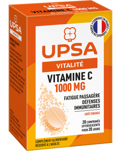 VITAMINE C 1000 mg, comprimés effervescents