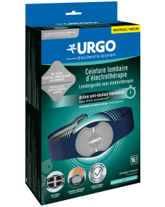 Urgo - Ceinture lombaire d'électrothérapie - Technologie TENS - Soulagement de la douleur  - Avec piles