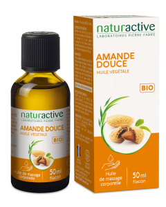 Naturactive - Huile Végétale Bio - Amande Douce 50ml
