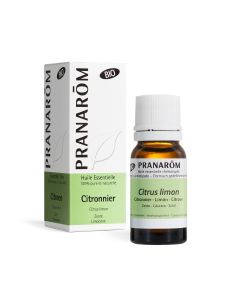 Pranarom - Huile Essentielle Citronnier BIO - Digestion - 100% Pure Et Intégrale - HECT - 10 ml