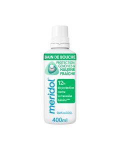 Bain de bouche meridol Protection Gencives Haleine Fraîche - 400ml