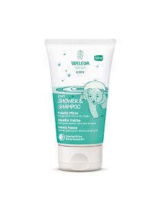 2in1 Shower & Shampoo Menthe Fraîche - 150 ml