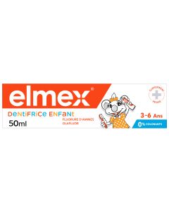 Dentifrice elmex®  Anti-Caries Enfant 3-6 ans 50ml