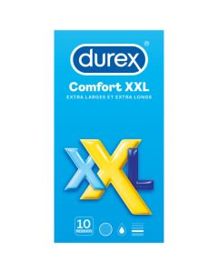 DUREX COMFORT XXL PRESERVATIF 10