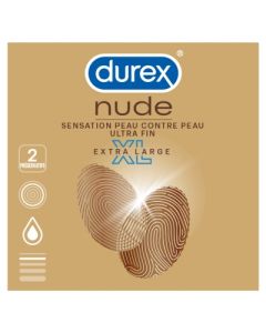 DUREX NUDE XL PRESERVATIF 2