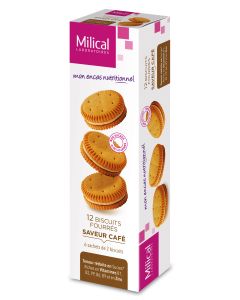 MILICAL BISCUIT FOURRE CAFE