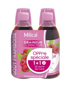 Draineur Ultra Framboise - LOT DE 2 flacons 500 ml
