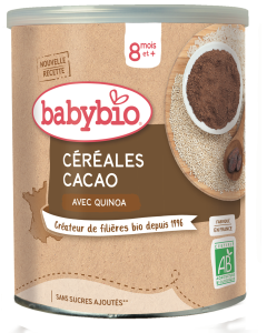 Céréales Cacao avec Quinoa Bio