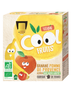 Cool Fruits Banane Pomme Bio
