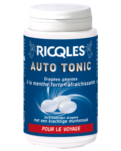 RICQLES AUTOTONIC - Dragée menthe - Pilulier 76g 