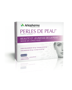 Perles de Peau Acide hyaluronique 150 mg Coenzyme Q10 30 gélules