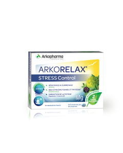Arkorelax Stress Control Magnésium, Vitamine B6, 30 comprimés