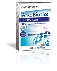 Arkobiotics Supraflor Probiotiques, 30 gélules
