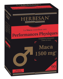 HERBESAN MACA PERFORMANCES PHYSIQUES -  90 comprimés