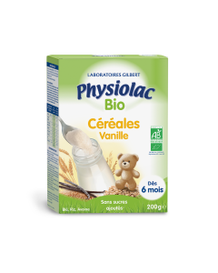 PHYSIOLAC CEREALES VANILLE 200G CERTBIO