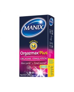 MANIX ORGAZMAX PLUS PRESERVATIF 14