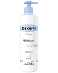 Dexeryl crème, hydratant et réparateur sécheresses cutanées 500g, dispositif médical.