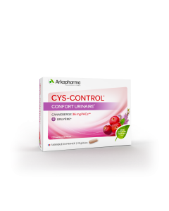 Cys-Control Confort Urinaire Canneberge, Bruyère, 20 gélules