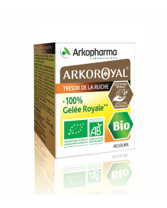 Arkoroyal Defenses Naturelles Gelée Royale Bio, Pot de 40g