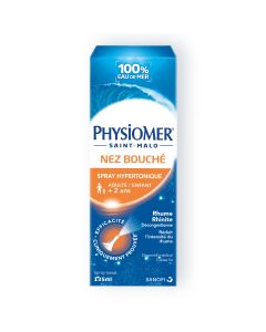 Physiomer Hypertonique Nez bouché - Spray nasal 135ml