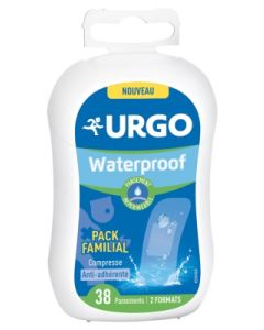 Urgo - Pansement Waterproof - Imperméable Compresse anti-adhérente - 2 formats - 20 pansements