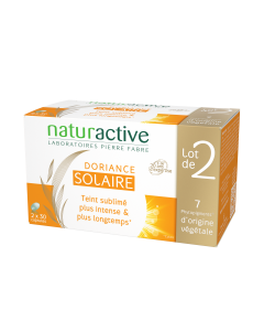 Naturactive - Doriance  Solaire - Teint sublimé Offre spéciale duo 2X30 capsules