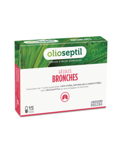 Olioseptil® Bronches - 15 gélules végétales sous blister